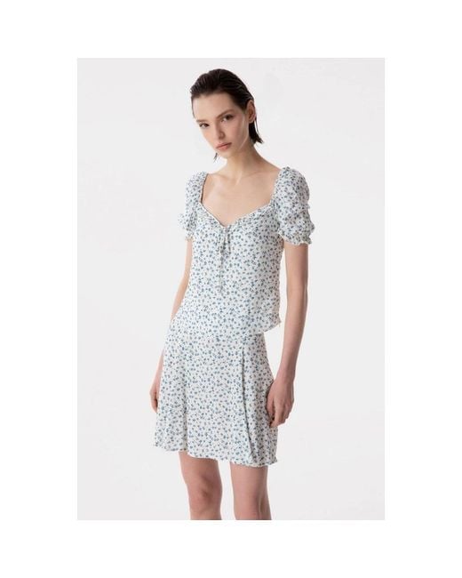 Mar De Margaritas Blue Blouses