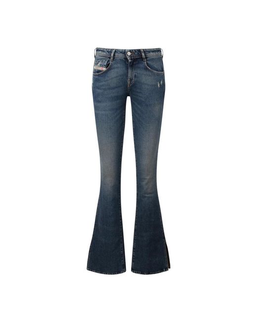 DIESEL Blue Boot-Cut Jeans
