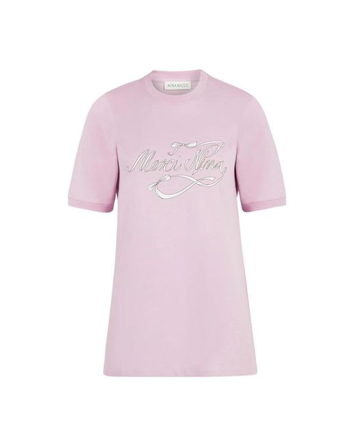 Nina Ricci Pink T-Shirts