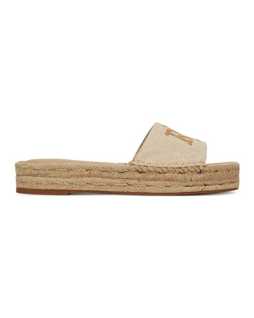 Ralph Lauren White Sandalen