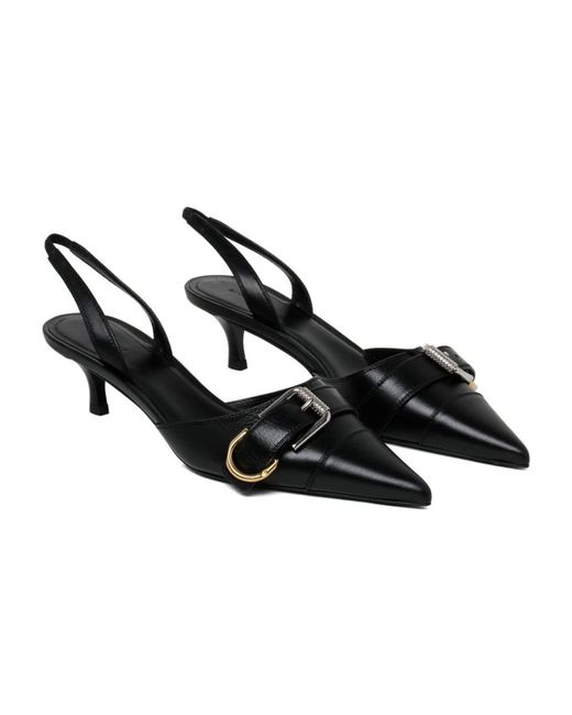 Givenchy Schoenen ,Zwart ,Leer Voyou Slingback Pumps in het Black