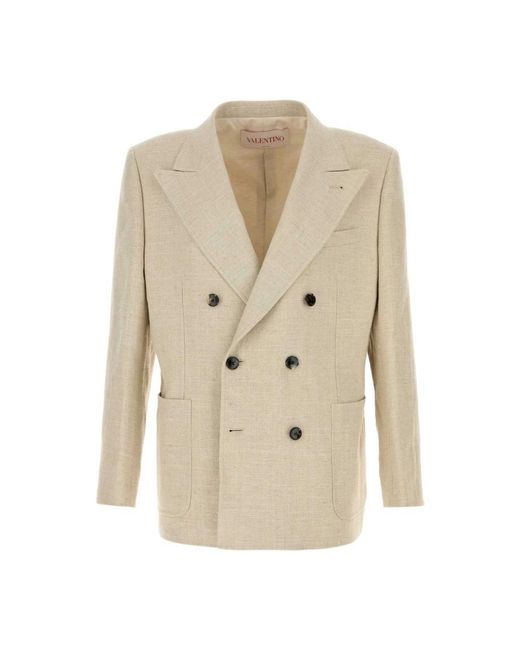 Valentino Garavani Natural Blazers for men