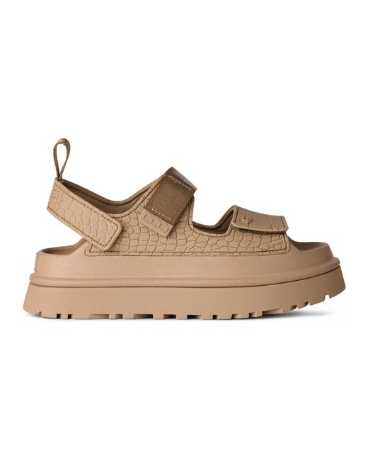Flat Sandals Ugg de color Brown