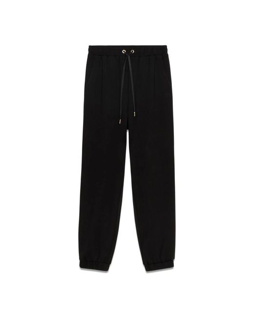 Oltre Black Jogger Aus Weichem Jersey