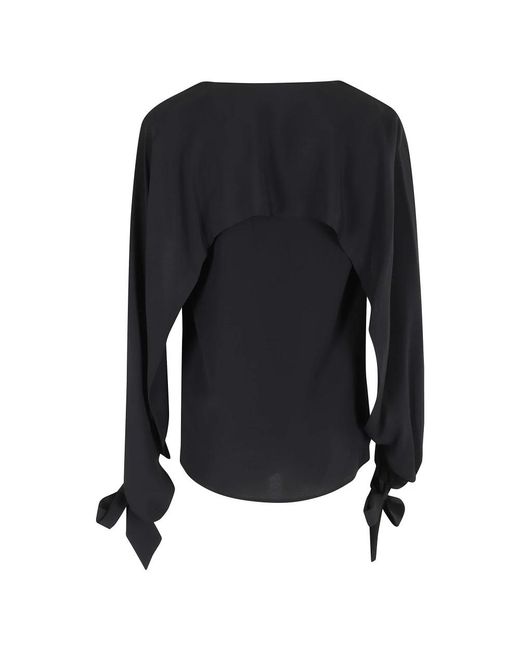 FEDERICA TOSI Black Blouses