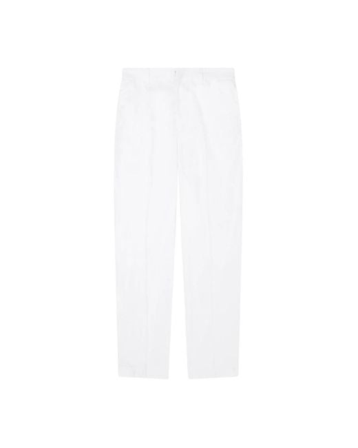 ARMANI EXCHANGE White Straight Trousers for men