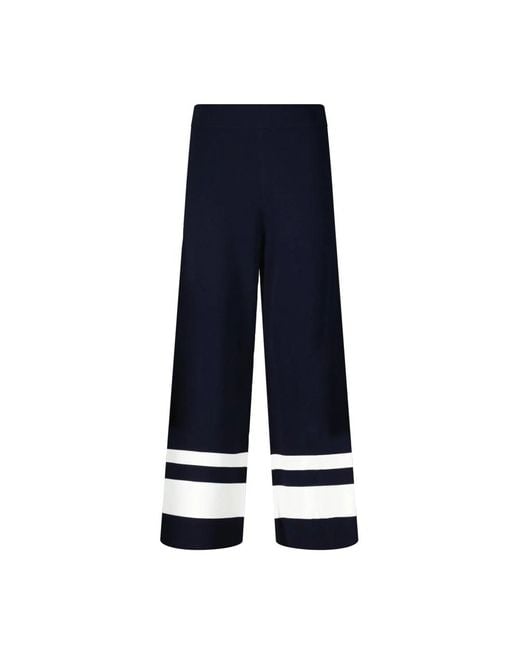 Joseph Ribkoff Blue Wide Trousers