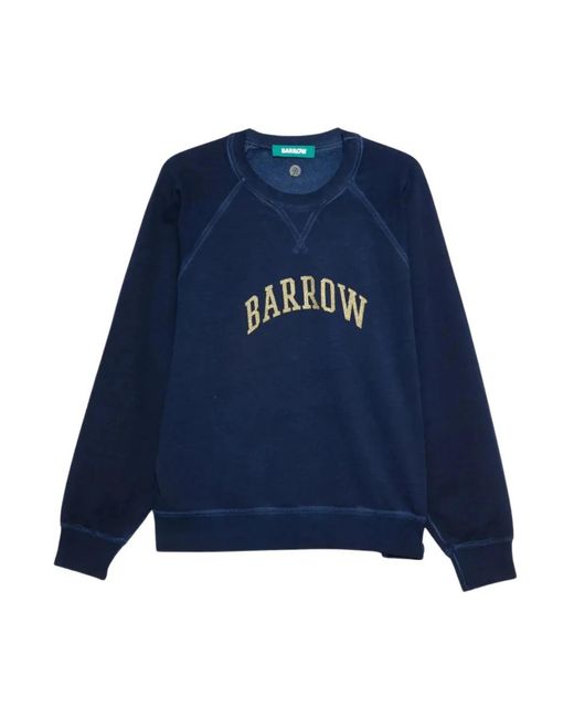 Barrow Blue Sweatshirts for men