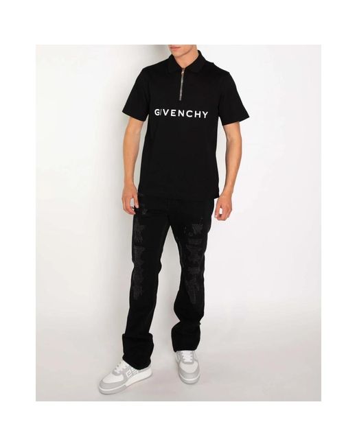 Givenchy Stilvolles Polo Shirt in Black für Herren