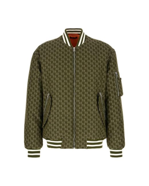 Bomber Jackets Gucci de hombre de color Green