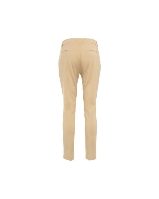 Liu Jo Natural Slim-Fit Trousers