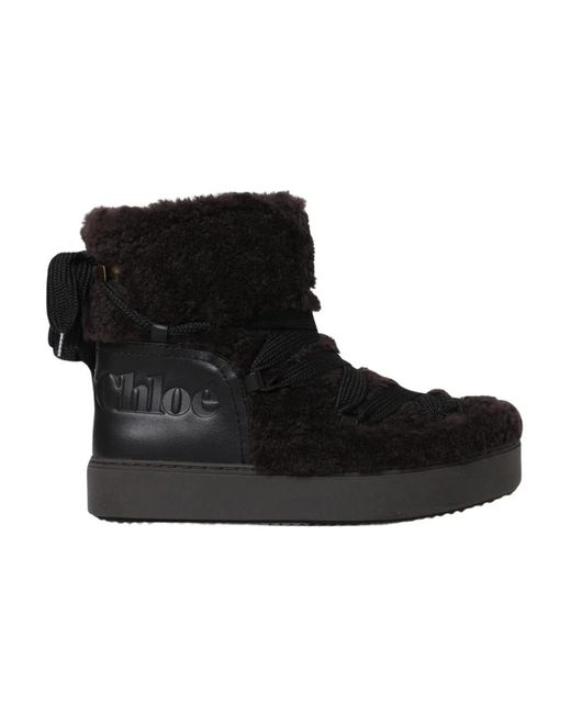 See By Chloé Black Winter Boots