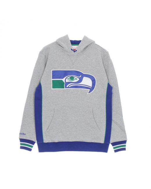 Hoodies Mitchell & Ness de hombre de color Blue