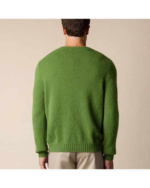 Brooks Brothers Green Round-Neck Knitwear for men
