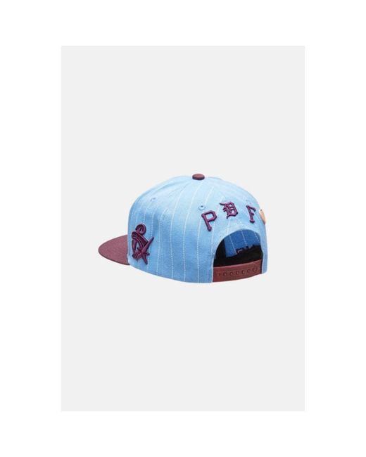 PDF Pinstripe Cap in Blue für Herren
