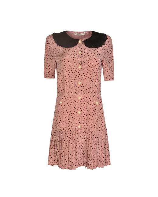 Alessandra Rich Pink Short Dresses