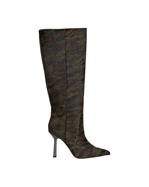 Alma En Pena. Black Heeled Boots