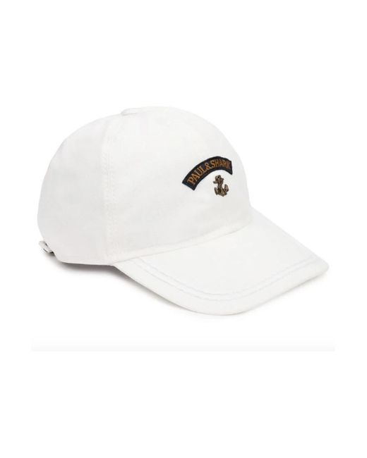 Caps di Paul & Shark in White da Uomo