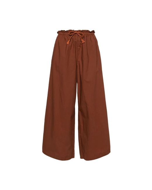 Forte Forte Brown Wide Trousers