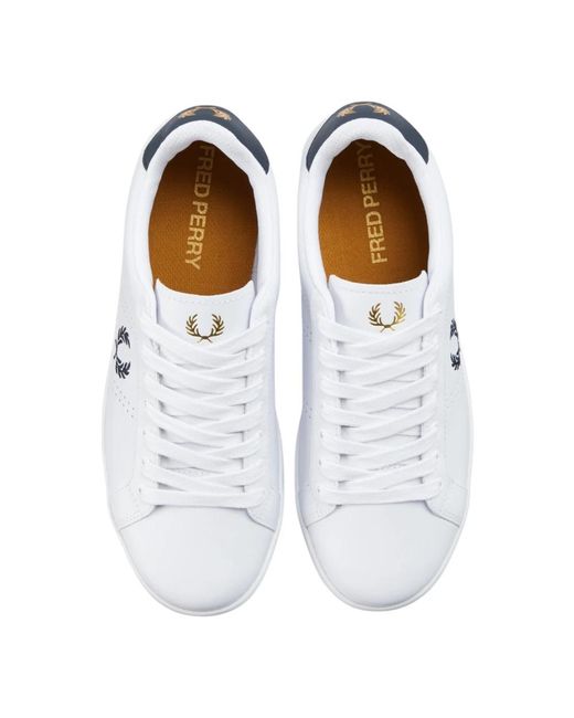 Fred Perry Blue Sneakers for men
