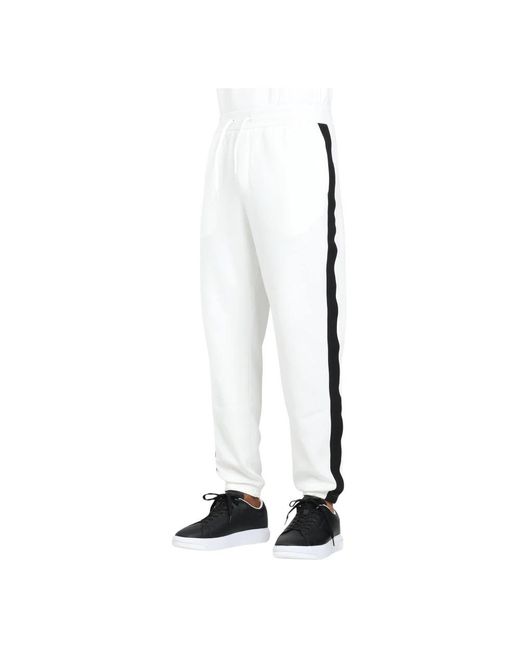 ARMANI EXCHANGE Sweatpants in het White voor heren