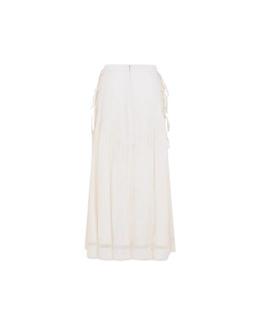 Rabanne White Maxi Skirts