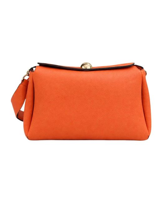 Twinset Orange Cross Body Bags