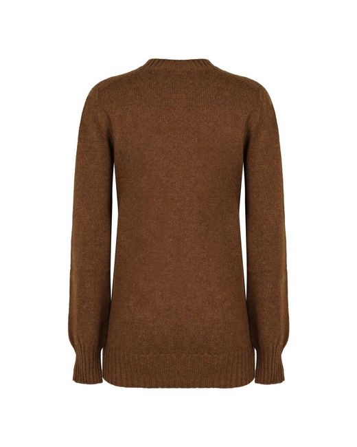 Round-Neck Knitwear di Philosophy Di Lorenzo Serafini in Brown