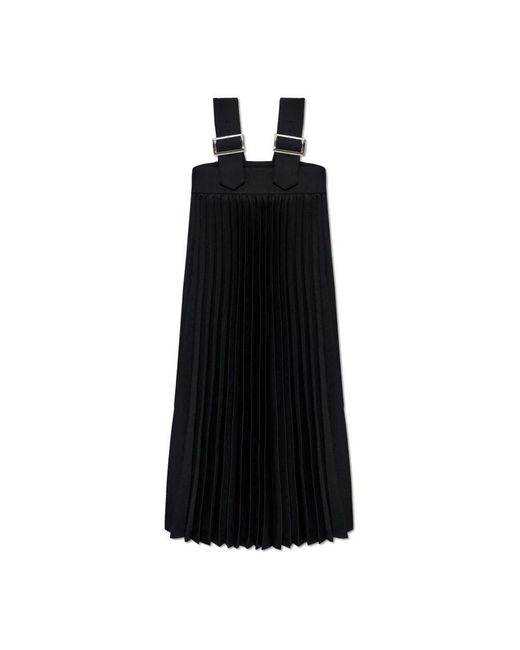 Comme des Garçons Black Plissiertes Kleid