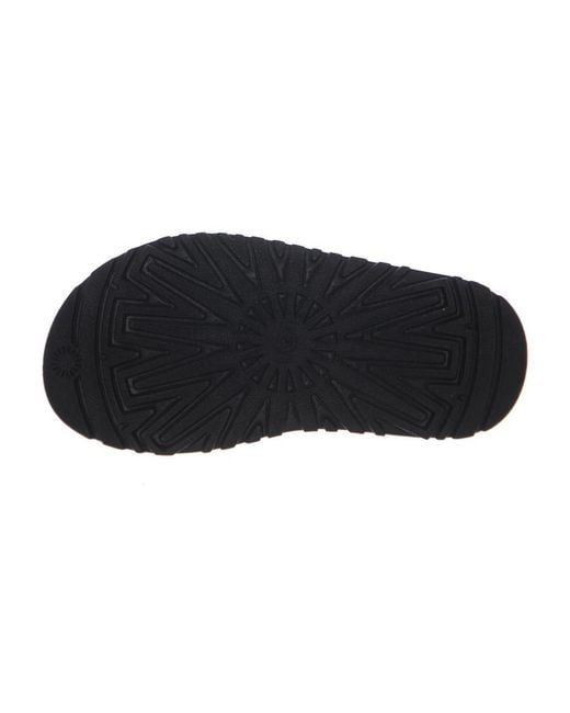 Ugg Black Flache Sandalen