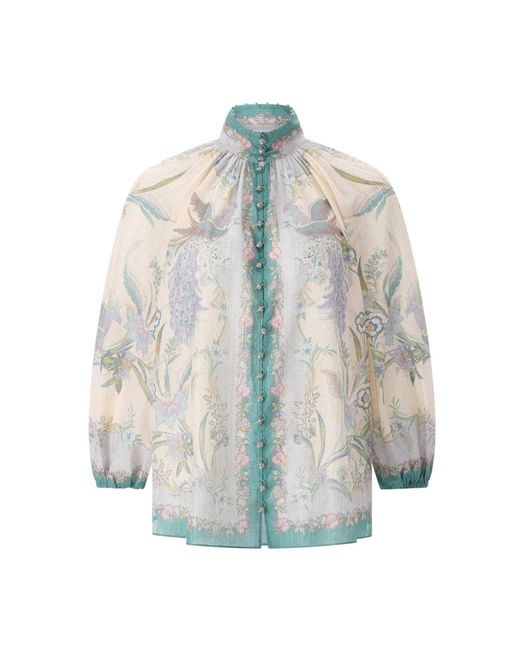 Shirts Zimmermann en coloris Blue