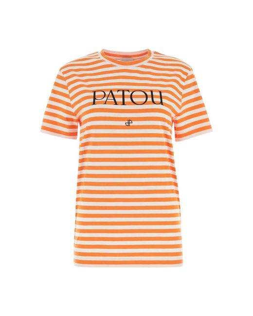 T-Shirts Patou de color Orange