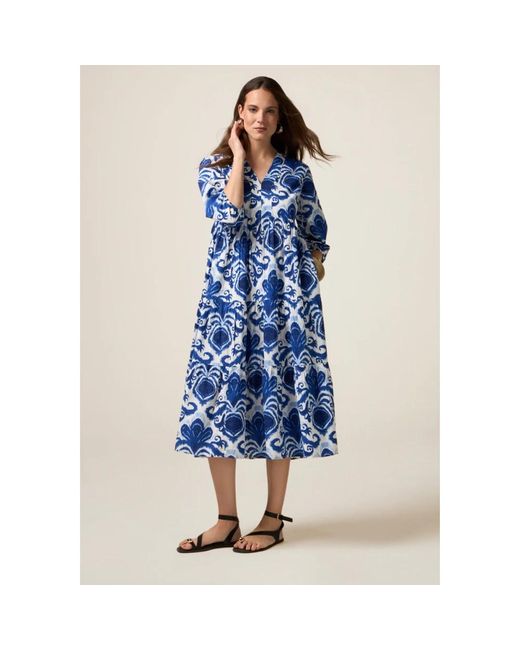 Oltre Midi Dresses in het Blue