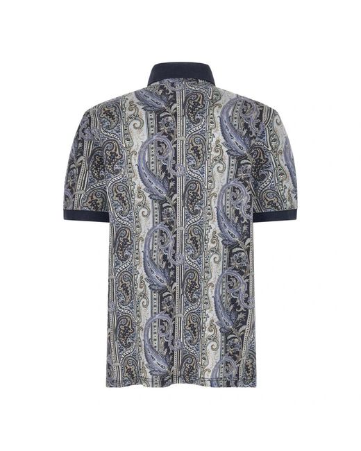 Etro Gray Polo Shirts for men