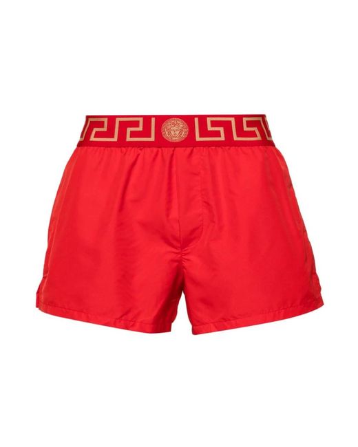 Versace Red Beachwear for men
