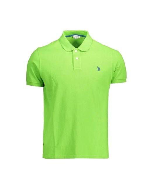 U.S. POLO ASSN. Green Polo Shirts for men