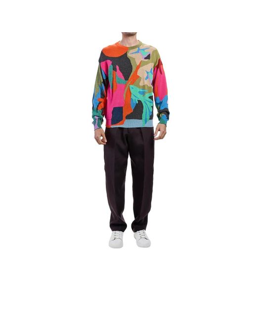 Paul Smith Multicolor Round-Neck Knitwear for men