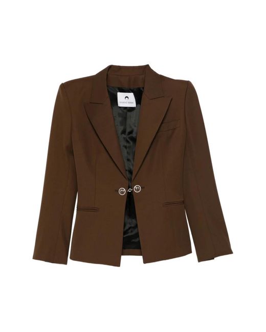 MARINE SERRE Brown Jacket