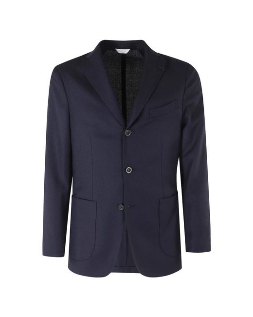Boglioli Blue Blazers for men