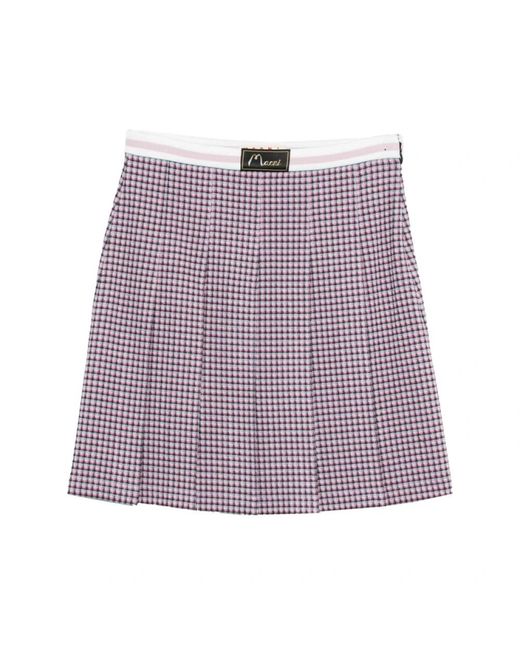 Marni Purple Short Skirts
