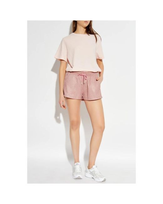 The Upside Korte Broeken ,Roze ,Polyester Galaxia Marcella Shorts in het Pink
