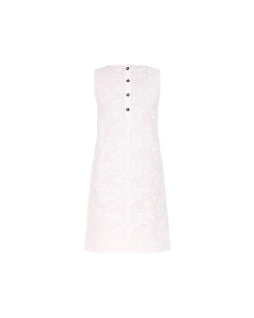 Marella White Short Dresses