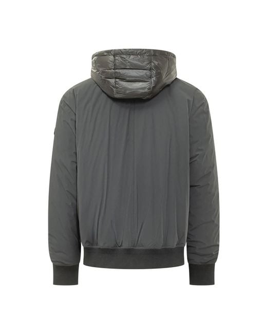 Moose Knuckles Brixton Bomber in het Gray voor heren