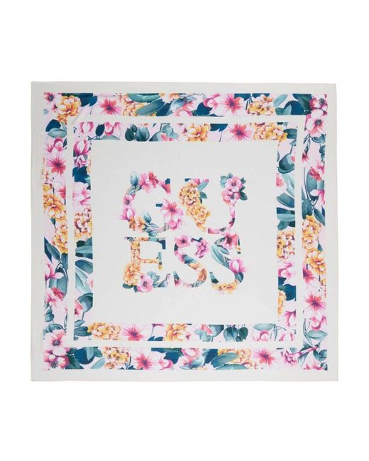 Guess Blue Scarves