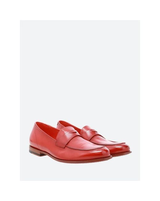 Pantanetti Red Loafers