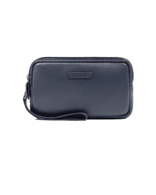 Piquadro Blue Toilet Bags for men
