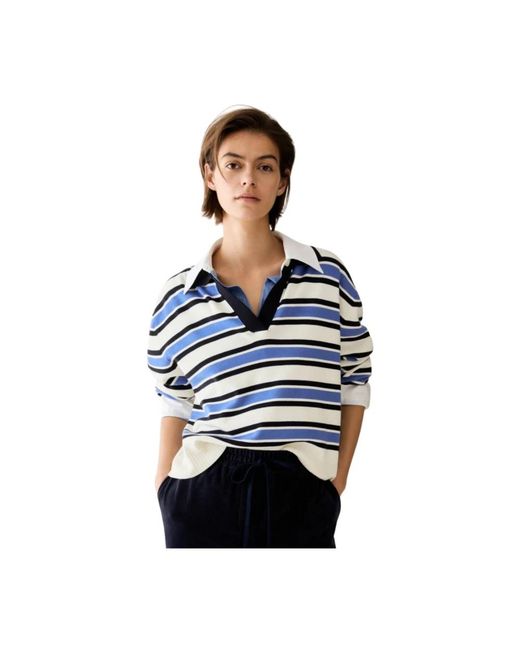 Pennyblack Blue V-Neck Knitwear