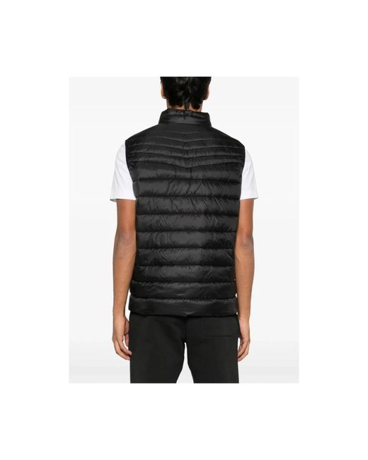 HUGO Gepolsterte Front-Zip Schwarze Oberbekleidung in Black für Herren