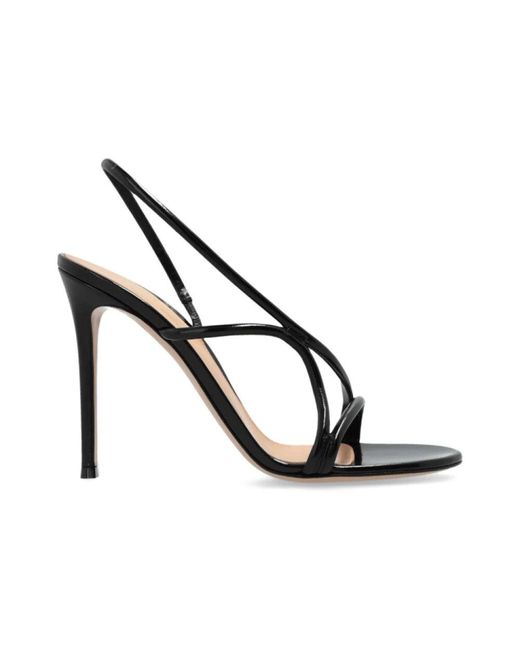 Gianvito Rossi Metallic High Heel Sandals