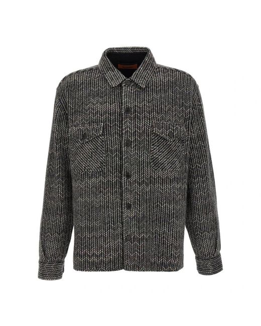 Missoni Gray Casual Shirts for men